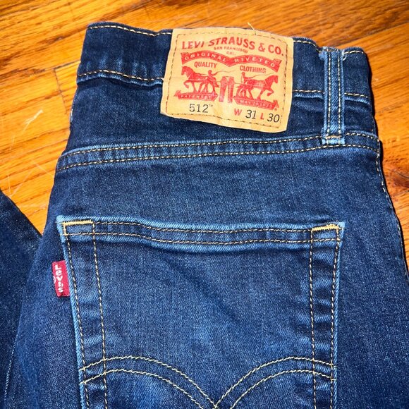 Levi's 512 Blue Jeans Size 31 | Great condition - Picture 4 of 6
